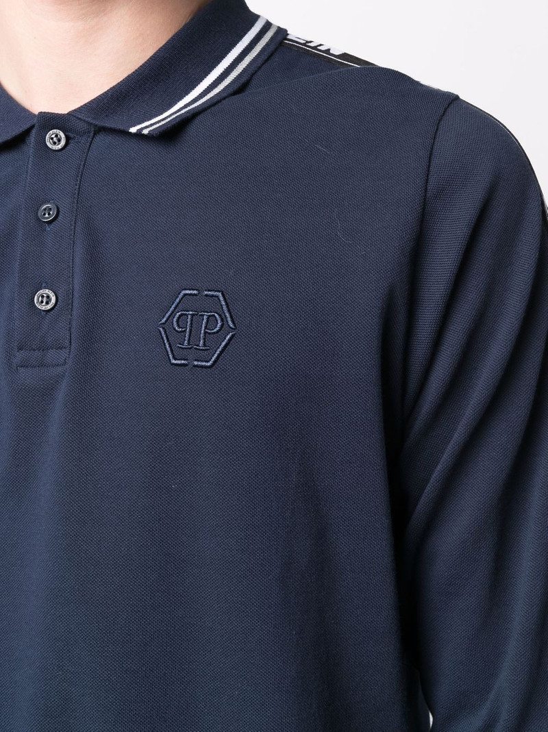 logo embroidered polo shirt 5