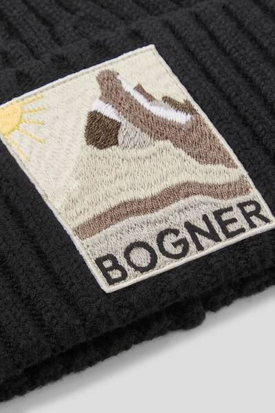 BOGNER Bony Knitted hat in Black outlook