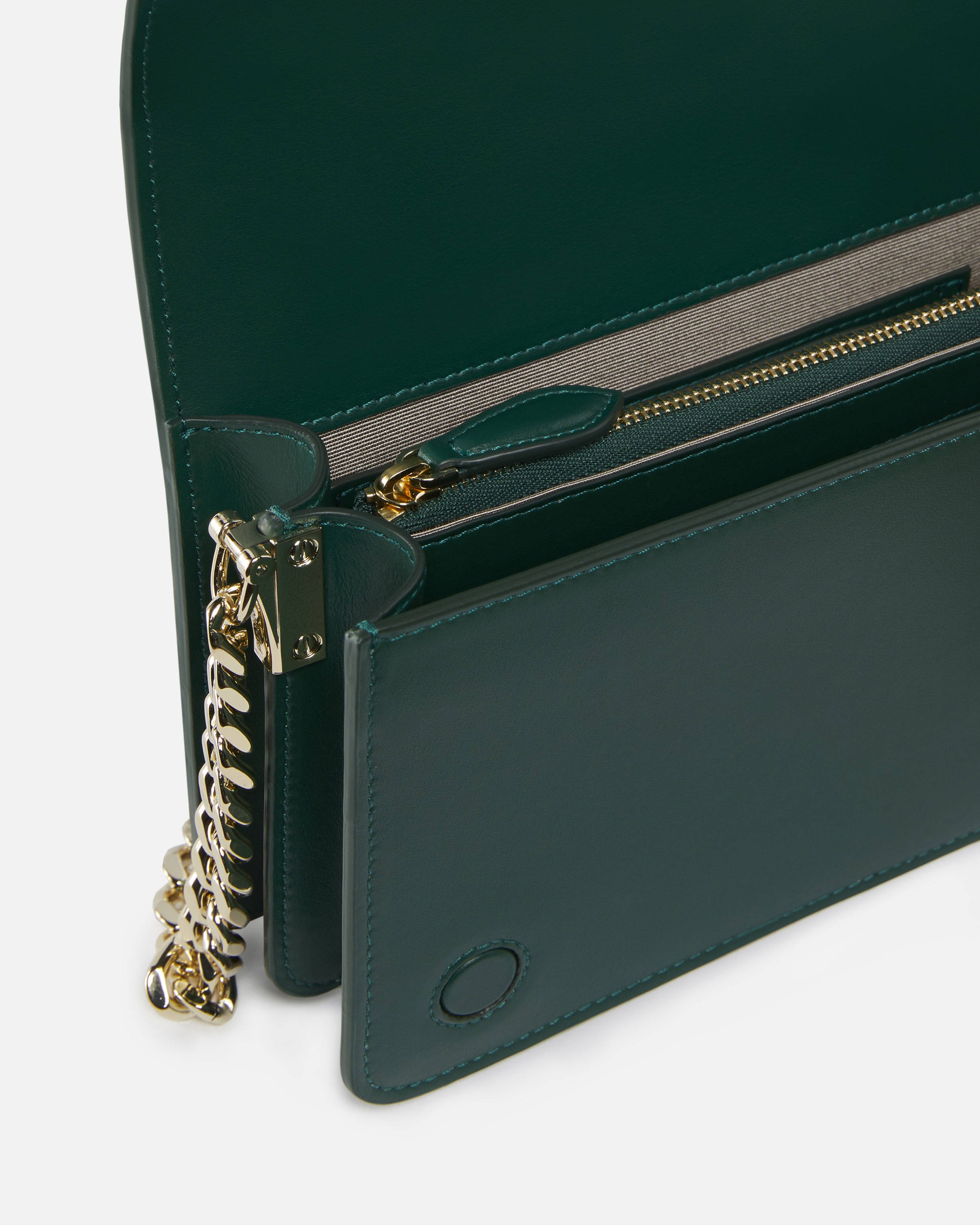 PINKO GALLERIA FULL-RHINESTONE MINI LOVE BAG CLICK - 4