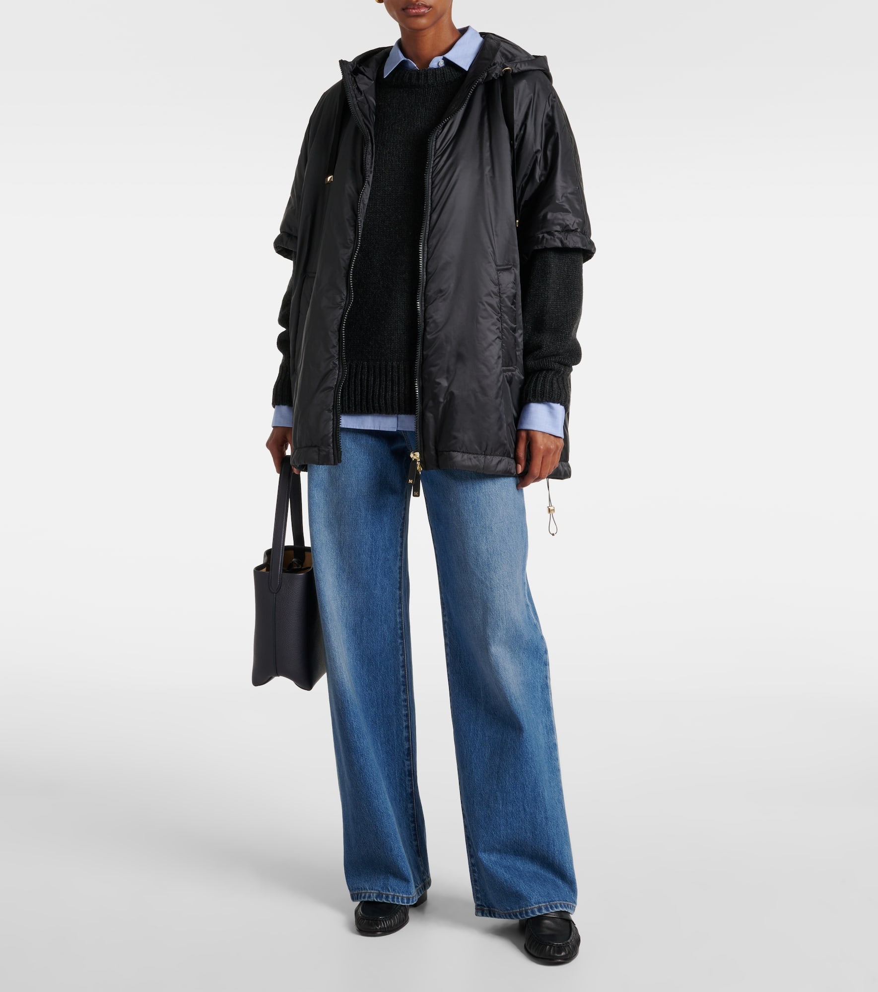The Cube Greenci padded cape - 2