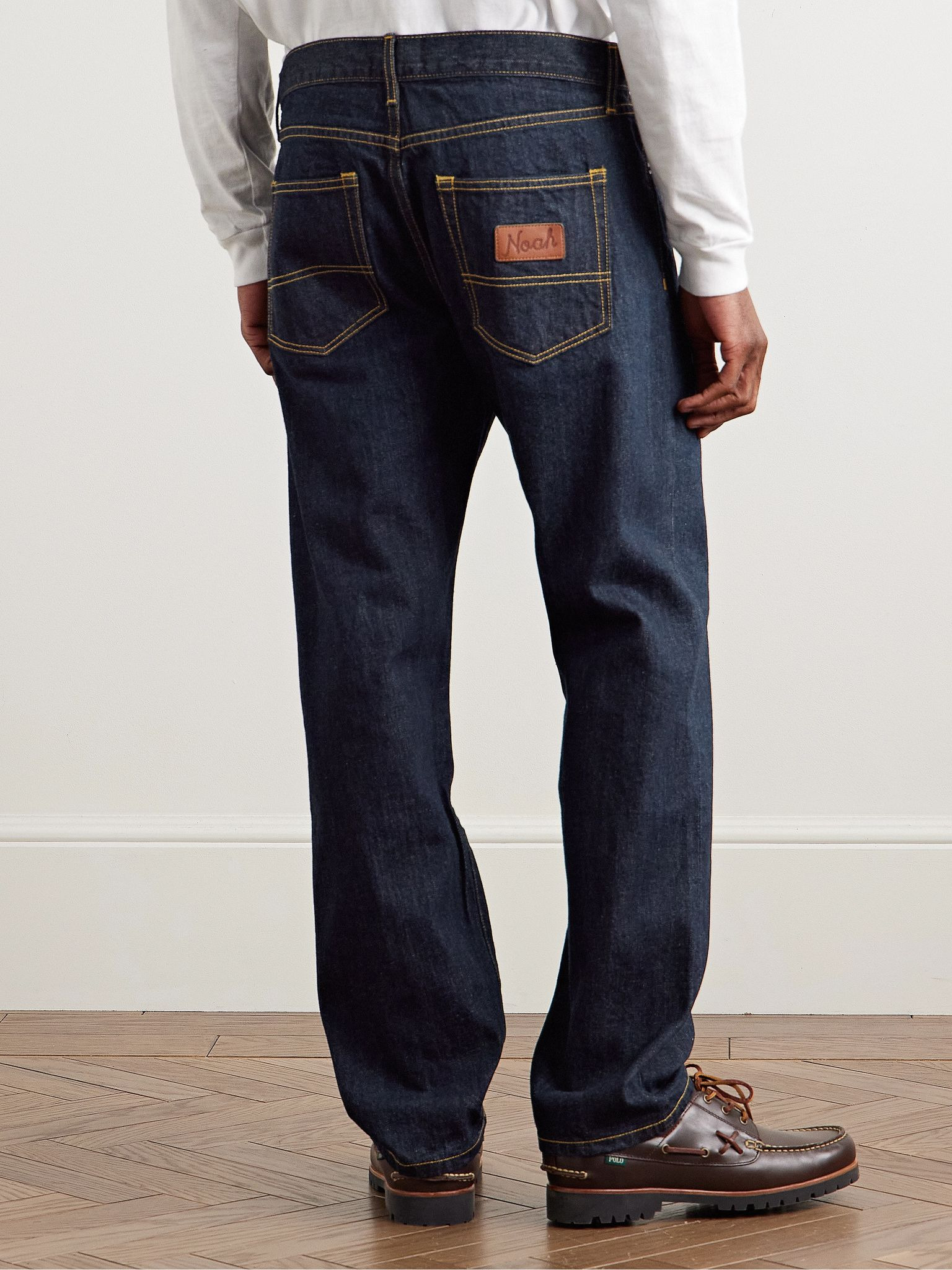 Straight-Leg Jeans Indigo - 4