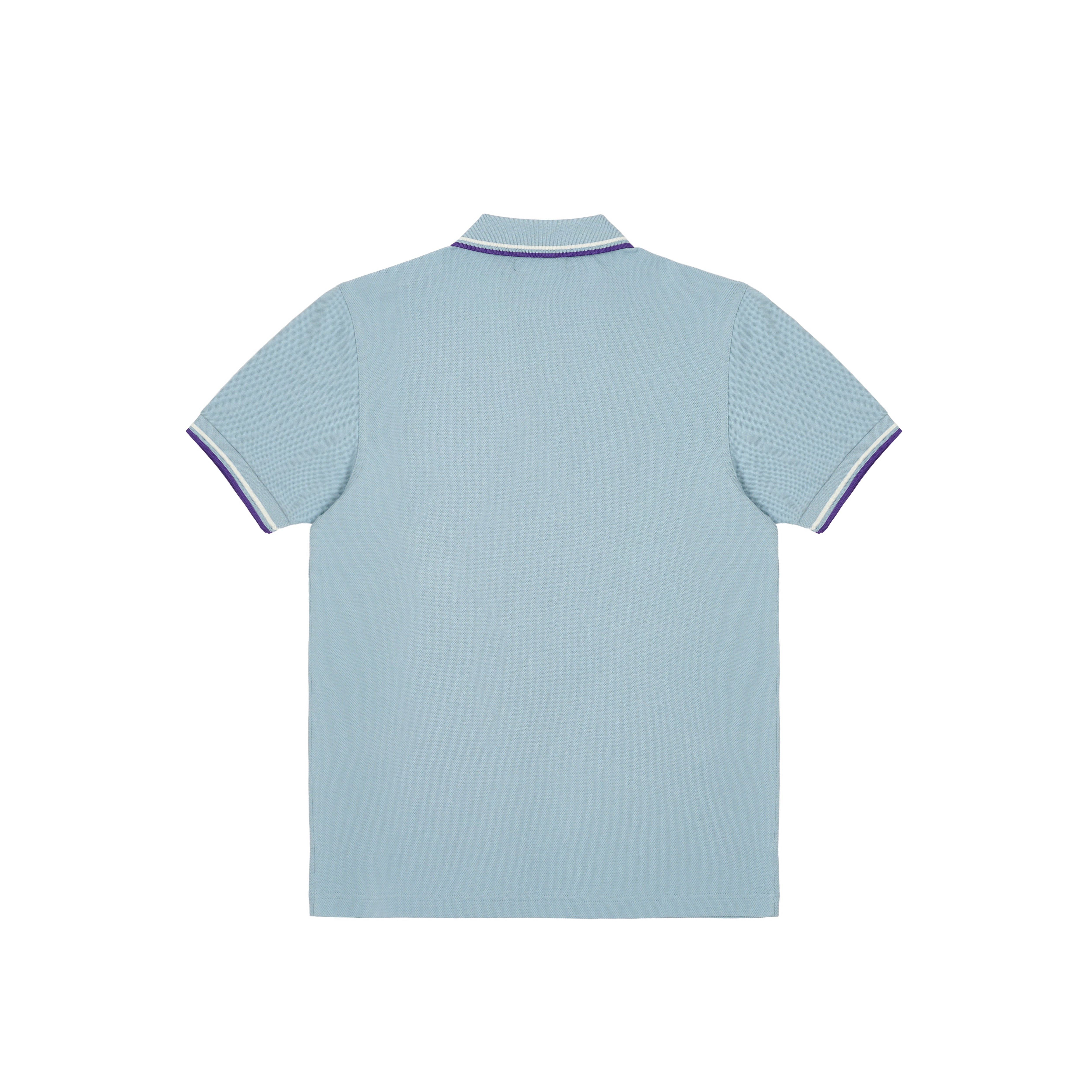 PALACE FRED PERRY SHIRT DUSTY BLUE - 2