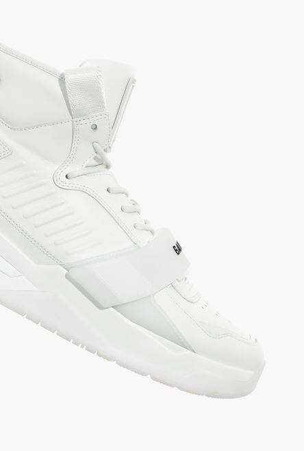 White leather B-Ball sneakers - 7