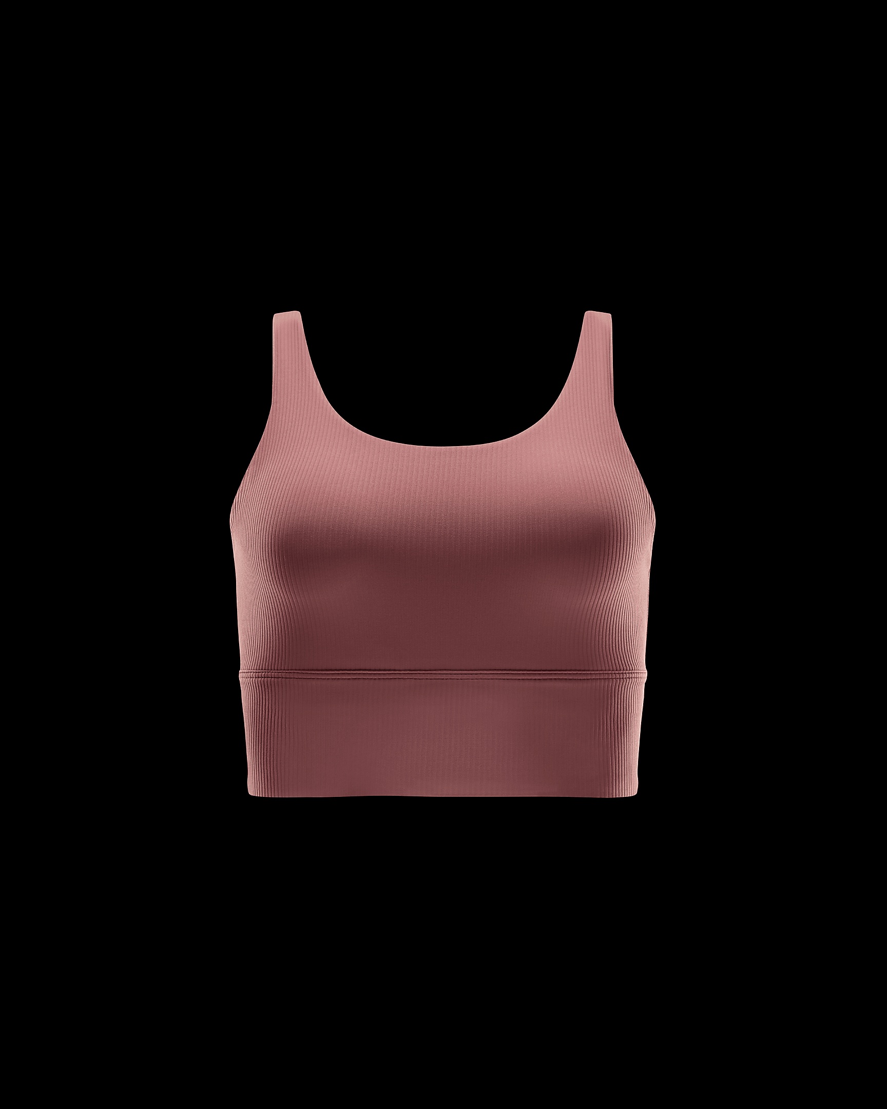 Nike Zenvy Rib Women's Light-Support Padded Longline Sports Bra - 6