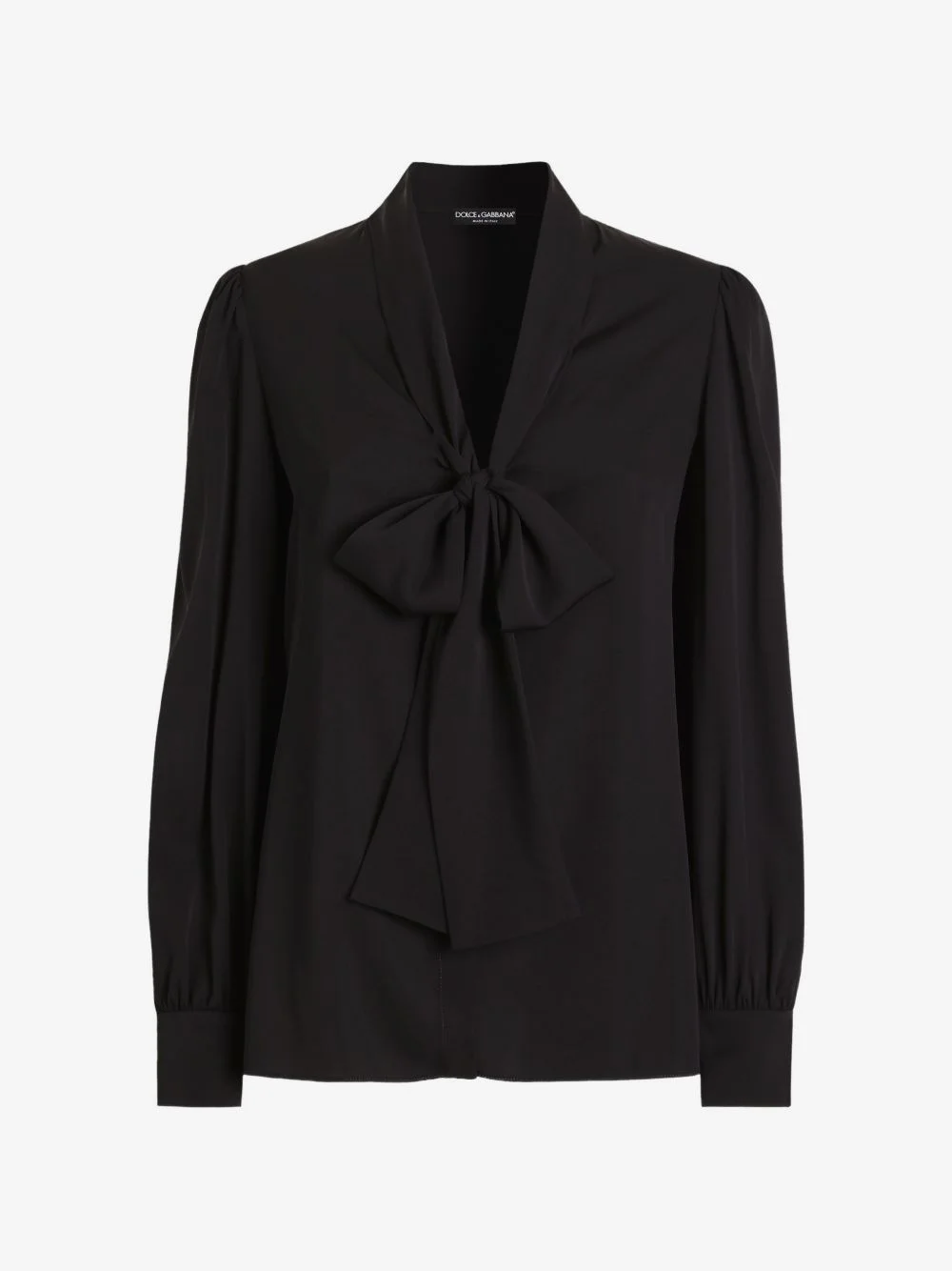 tonal stitching blouse - 1