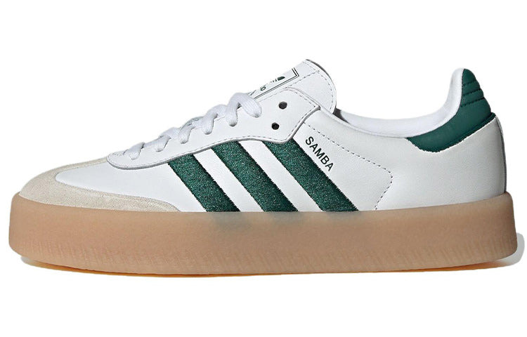 (WMNS) adidas Sambae 'White Collegiate Green Gum' ID0440 - 2