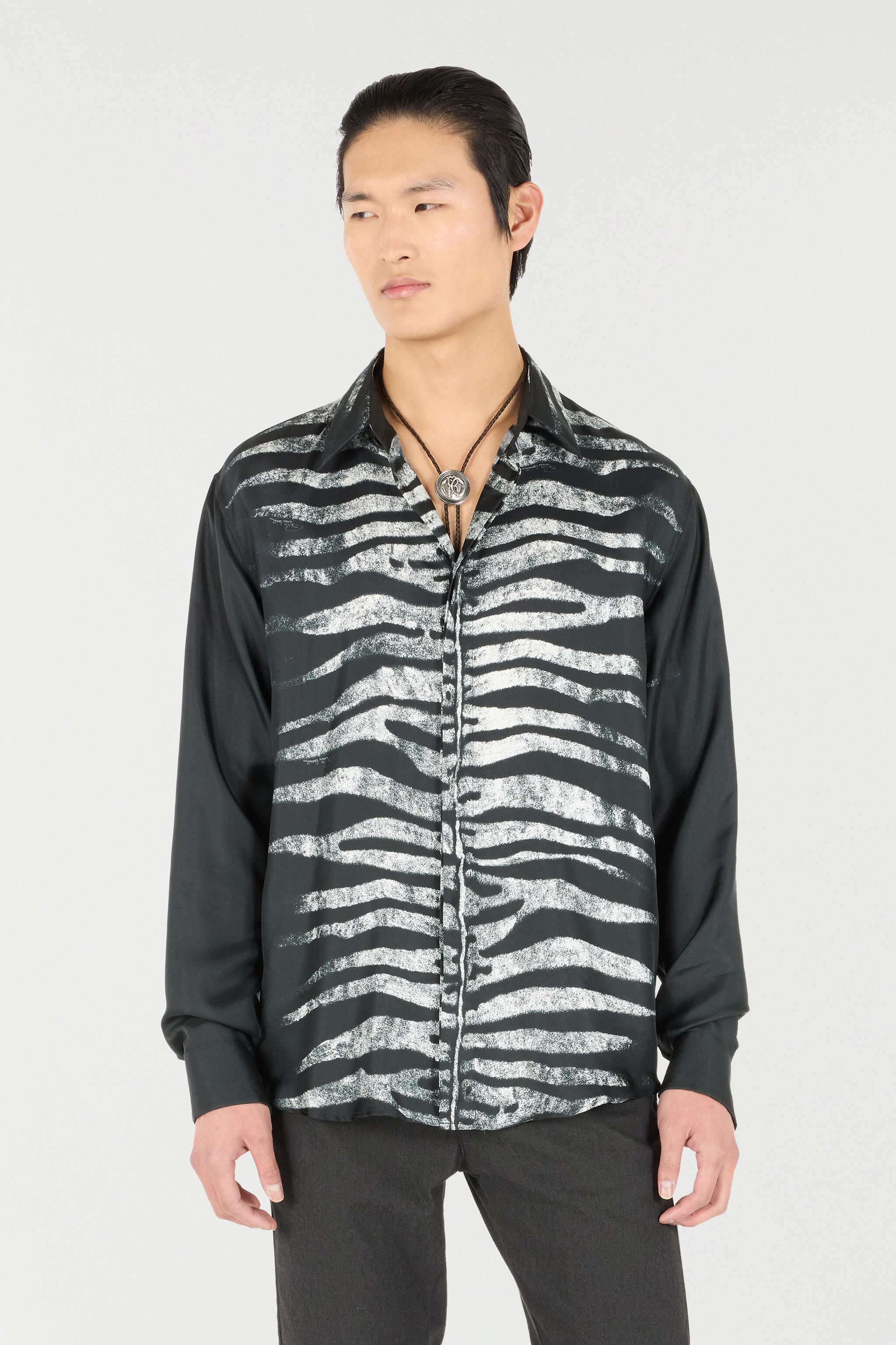 Zebra-Print Shirt - 3