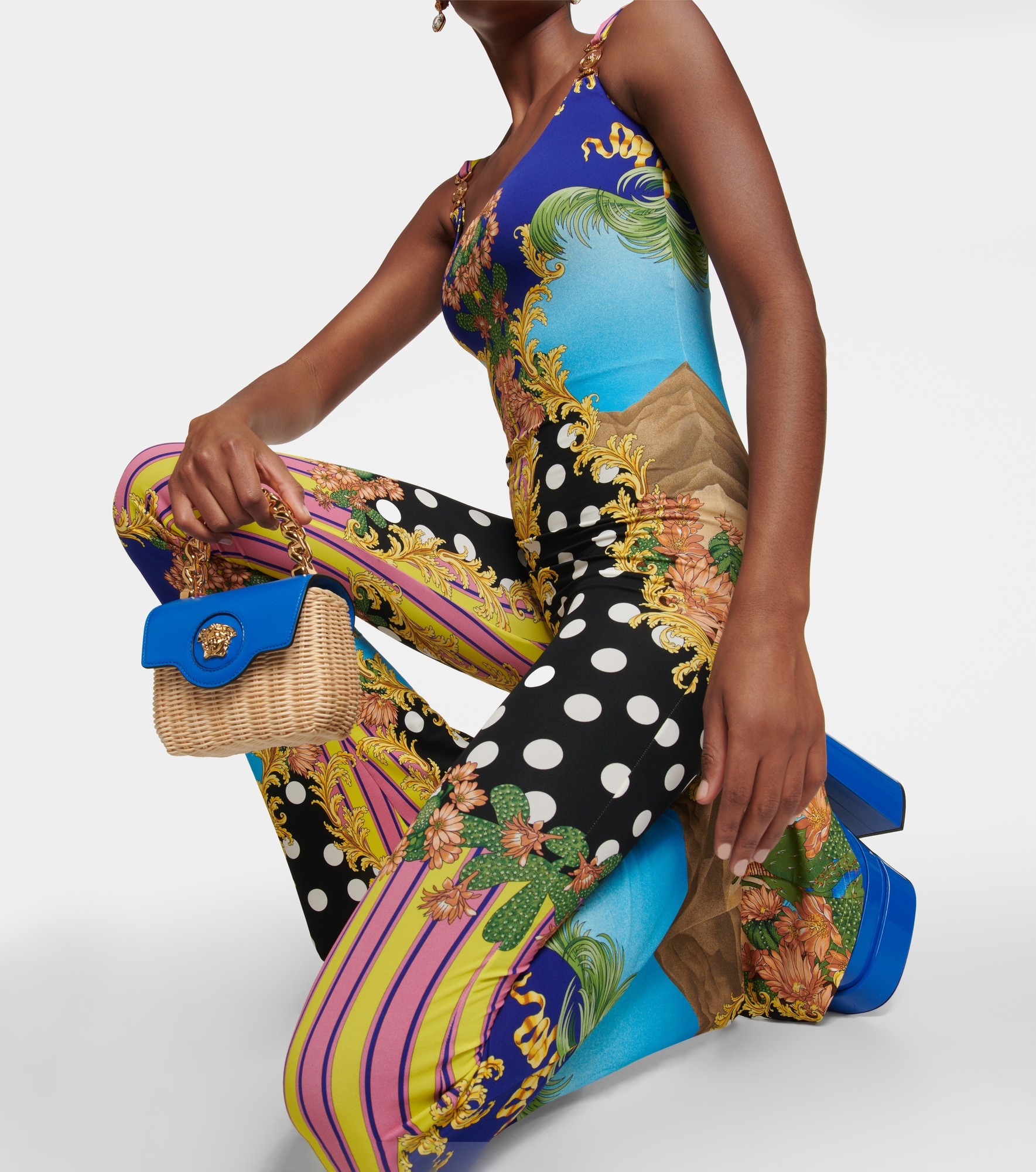 Medusa Palm Springs flared jumpsuit - 4