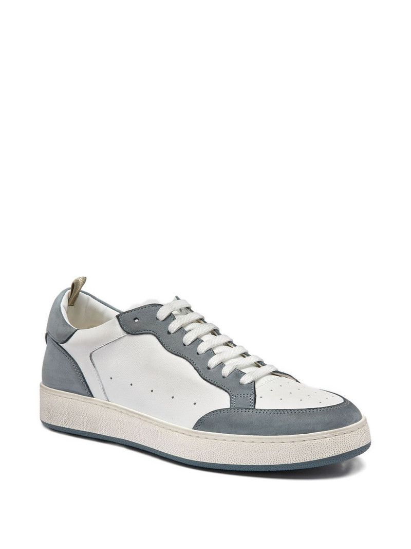 OFFICINE CREATIVE leather lace-up sneakers outlook