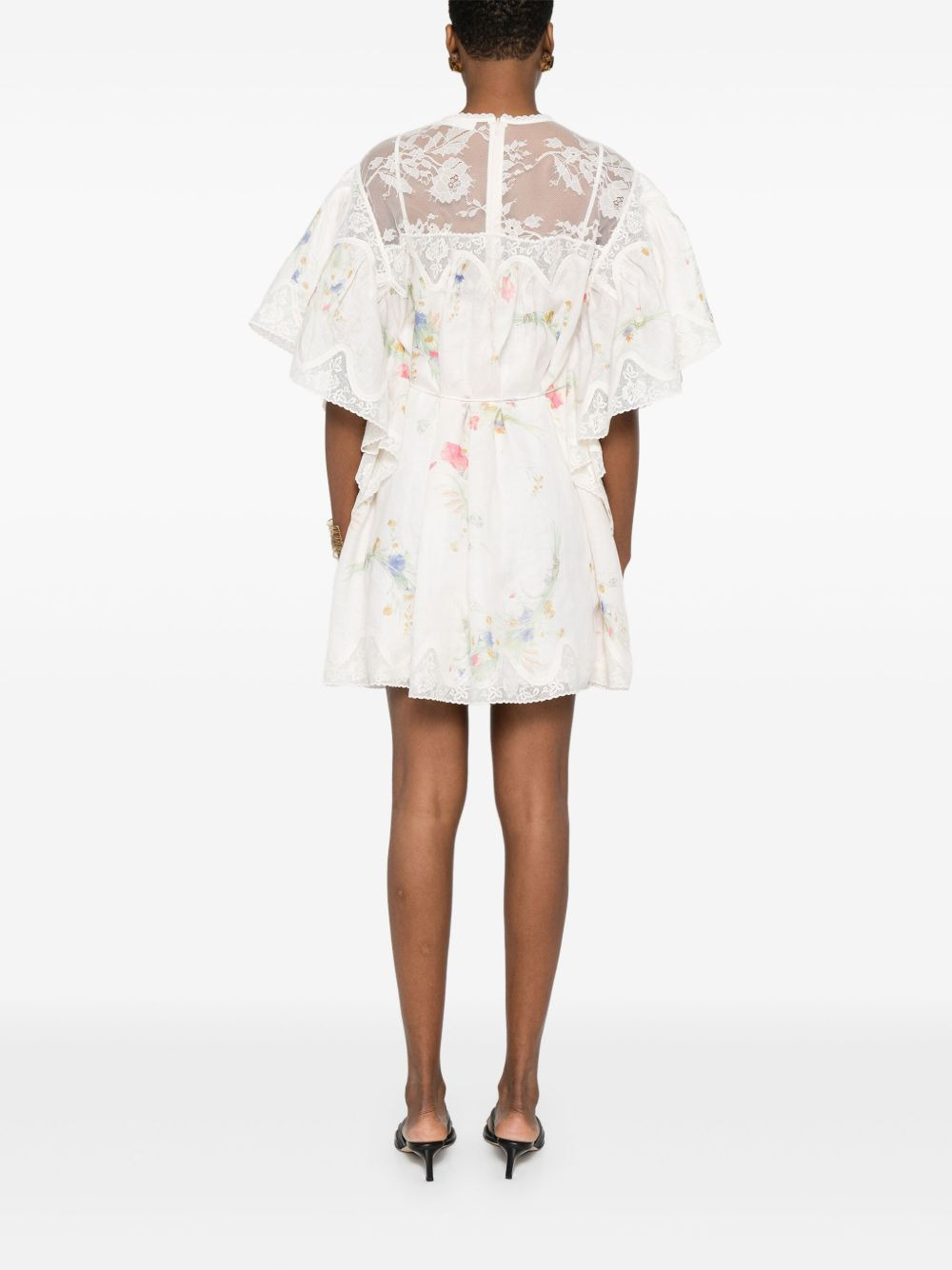 Zimmermann Lucky linen mini Dress - 4