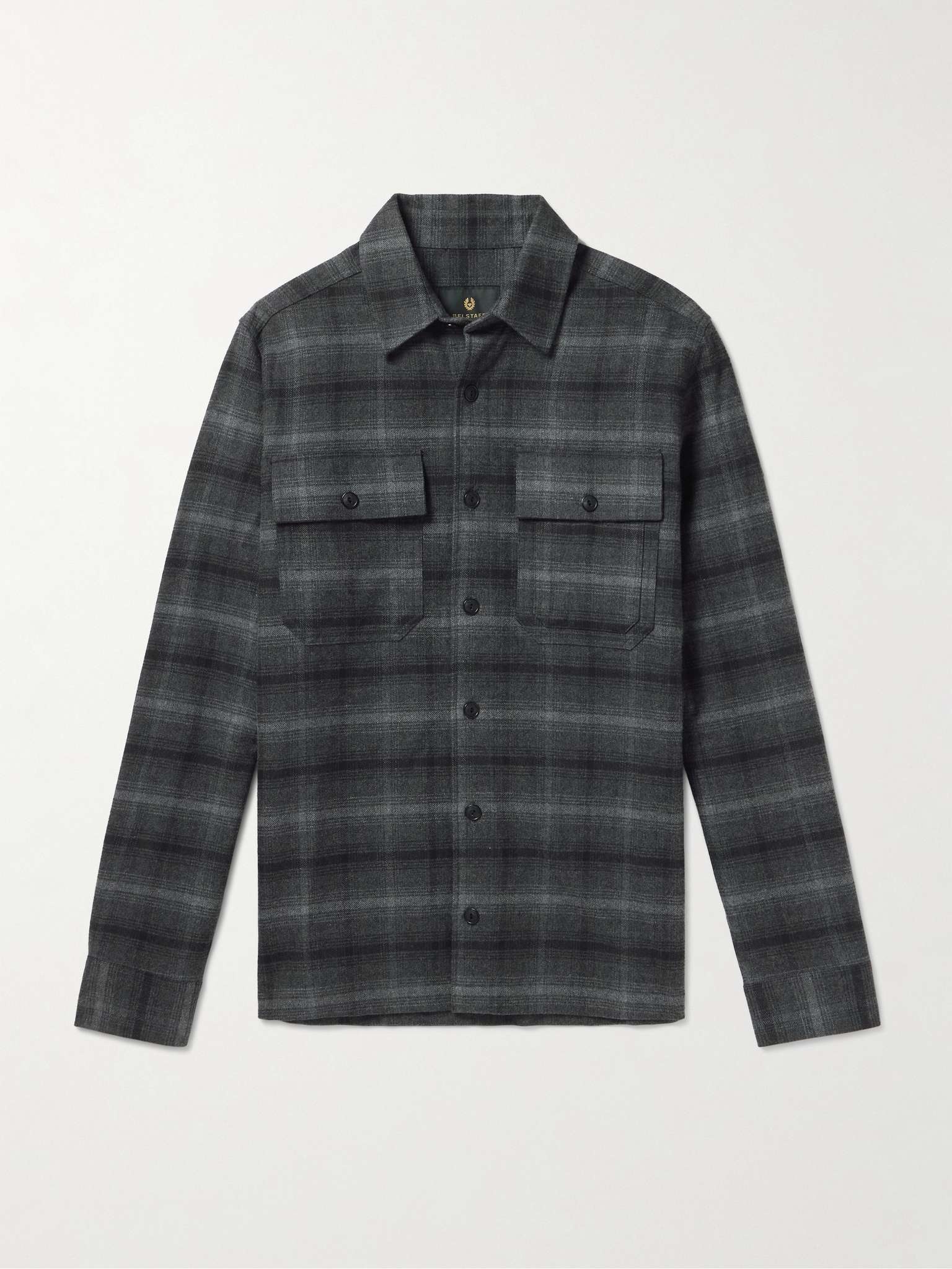 Fallgate Checked Cotton-Flannel Shirt - 1