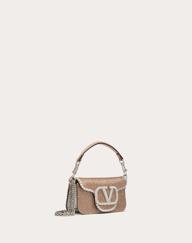 VALENTINO GARAVANI LOCÒ EMBROIDERED SMALL SHOULDER BAG 2