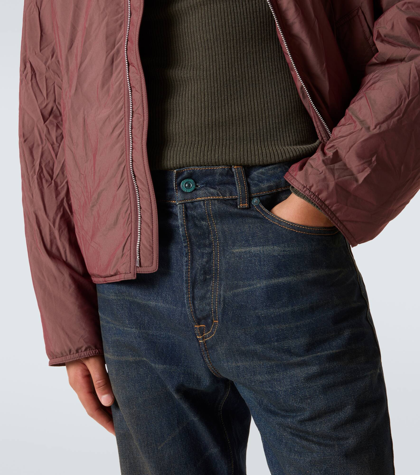 Mid-rise slim jeans - 5