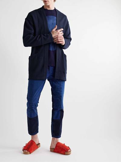 Blue Blue Japan Panelled Cotton Cardigan outlook