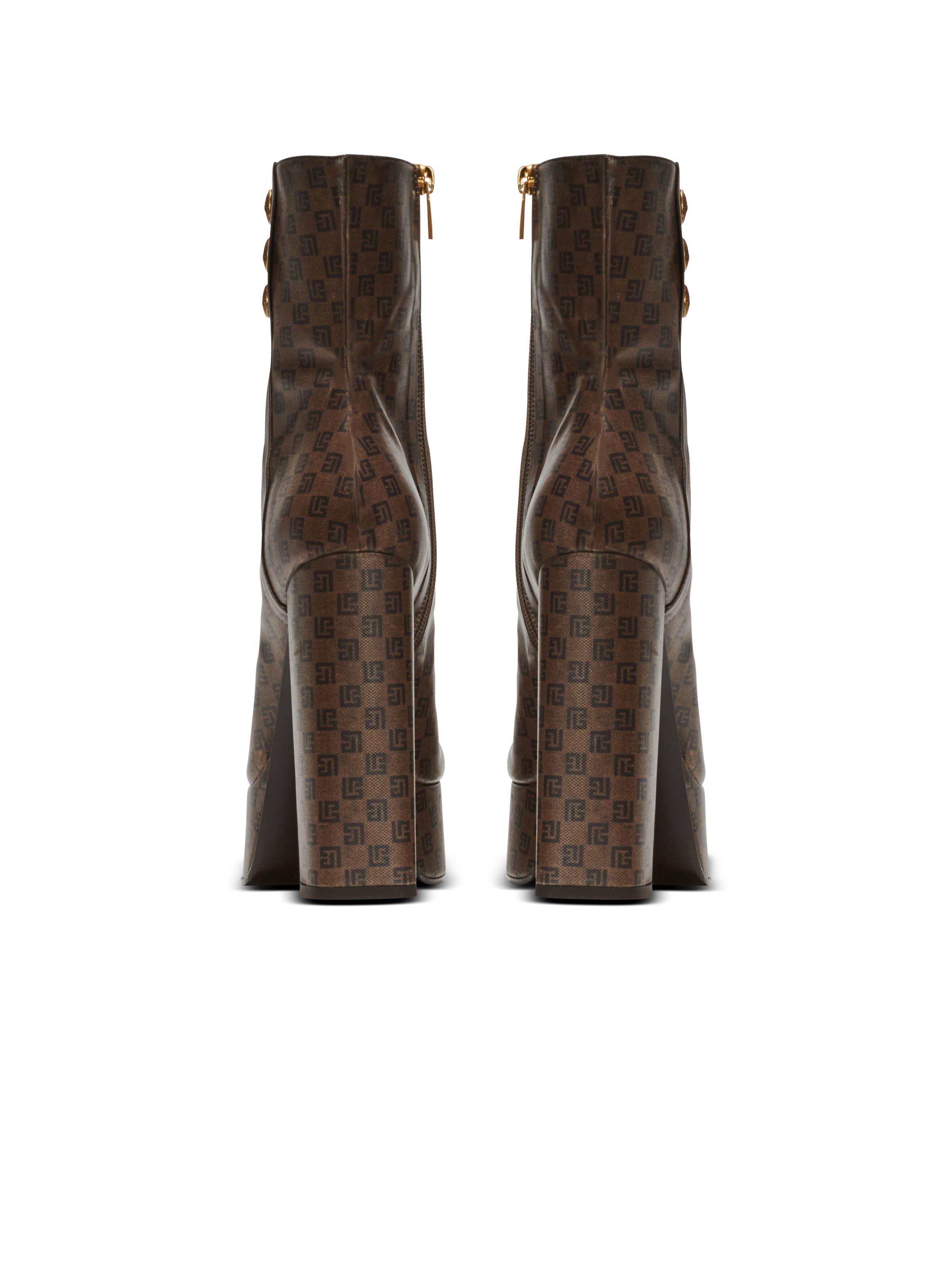 Brune mini monogram boots - 5