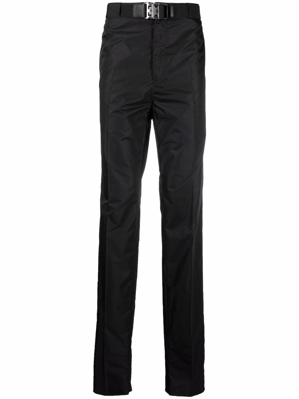 4G buckle straight-leg trousers - 1