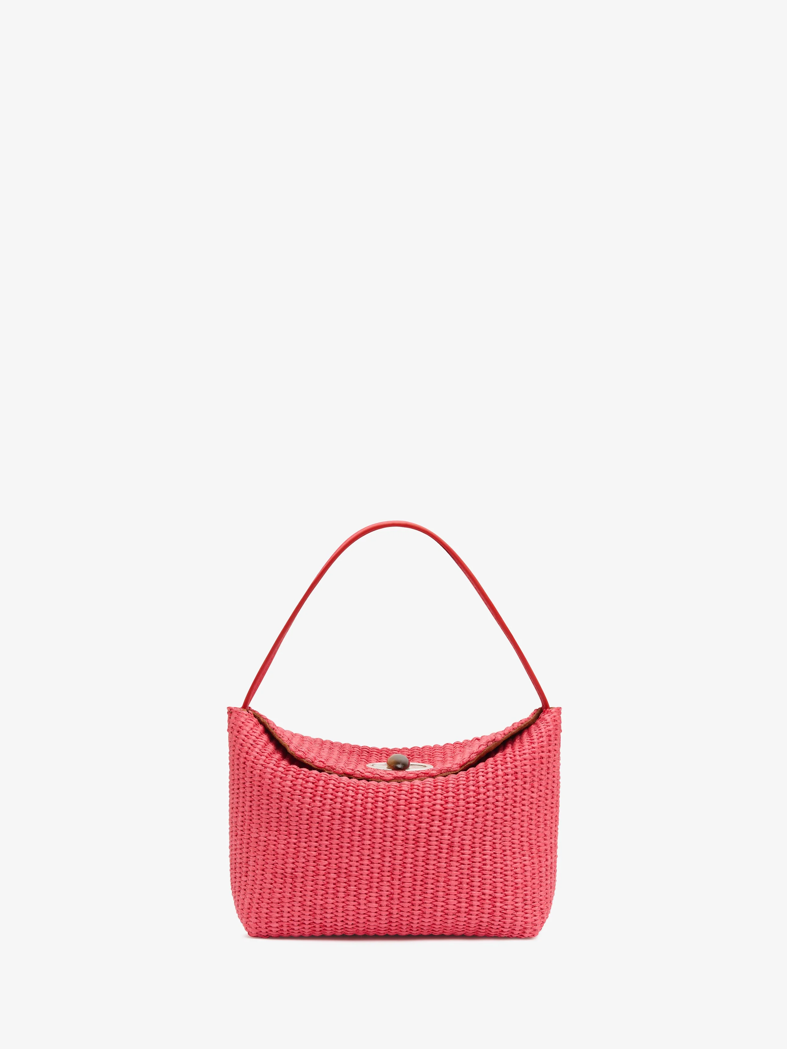 Turnlock Raffia Mini Bag - 1