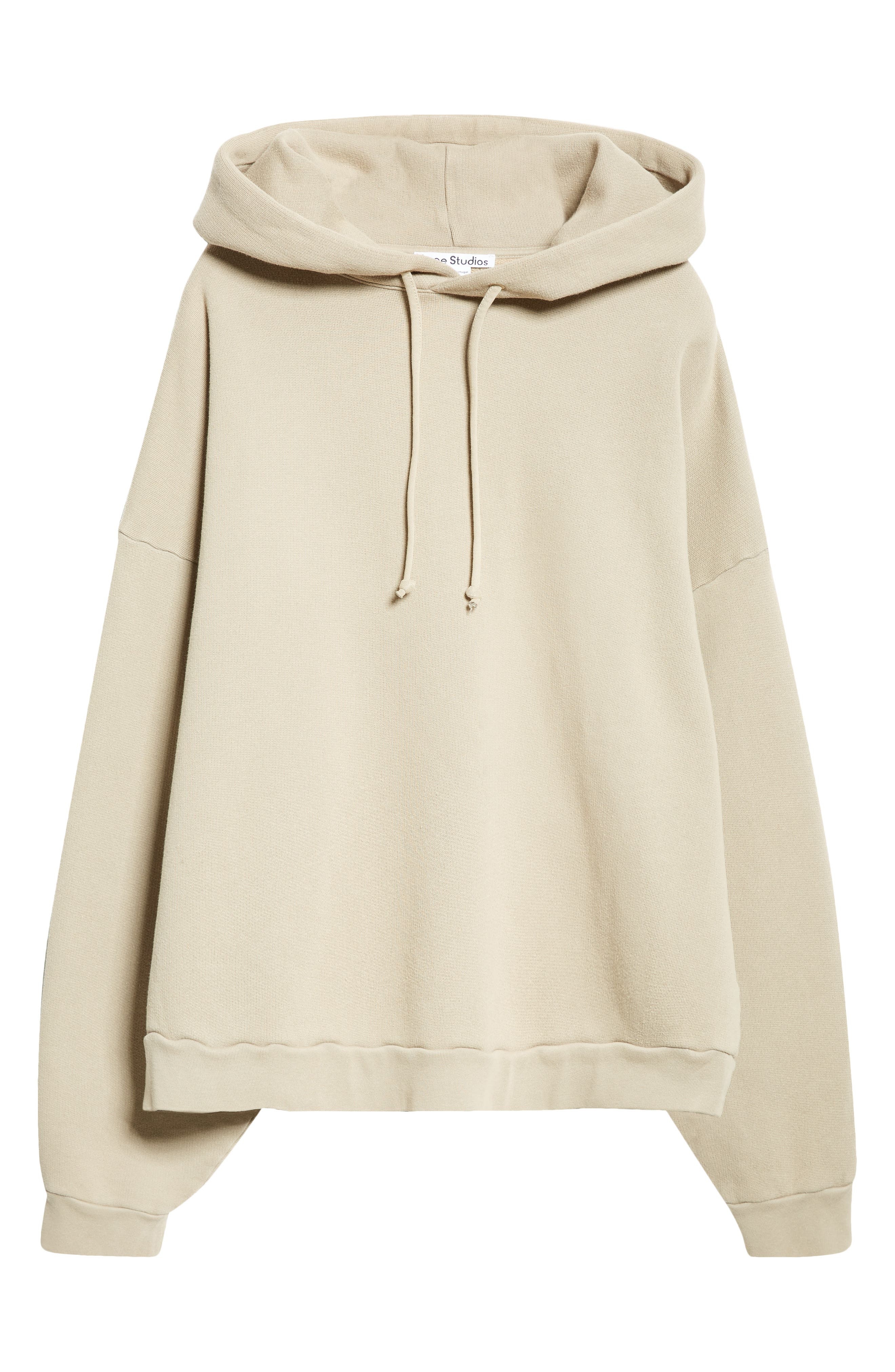 Acne Studios Gender Inclusive Relaxed Fit Hoodie in Concrete at Nordstrom - 6
