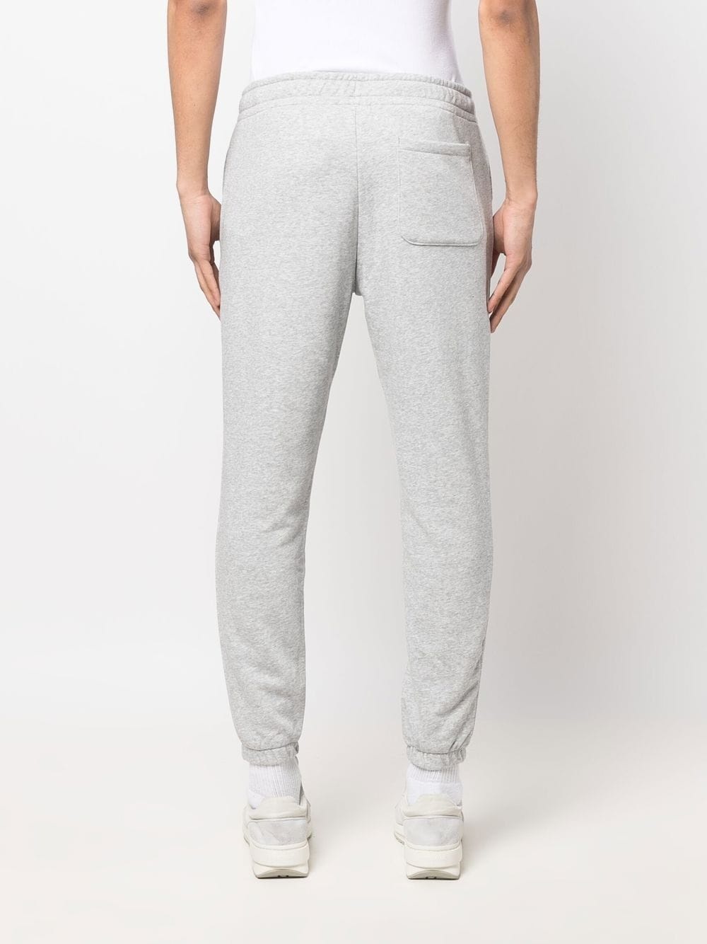 logo-print cotton track pants - 4