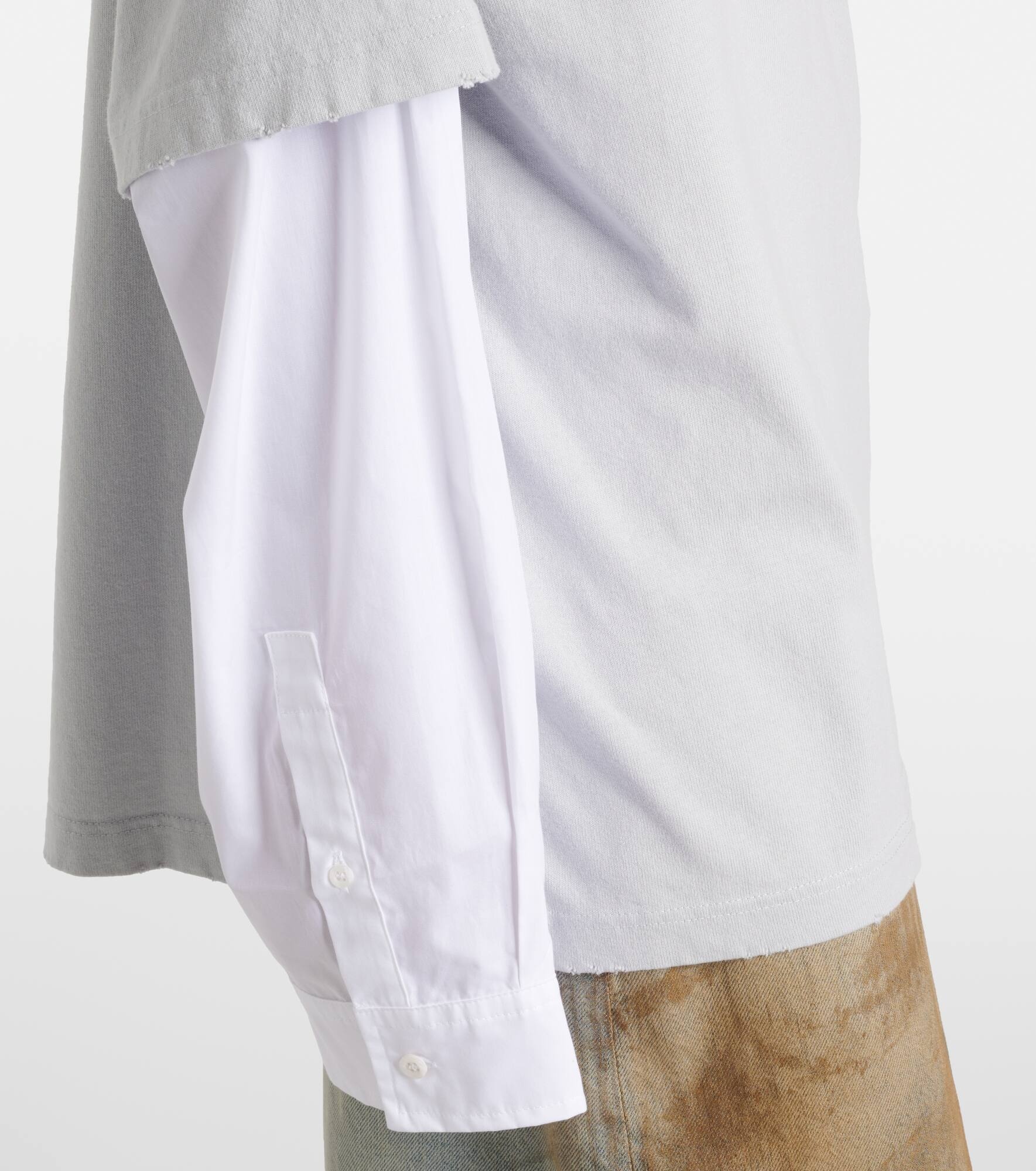 Logo printed cotton jersey T-shirt - 5