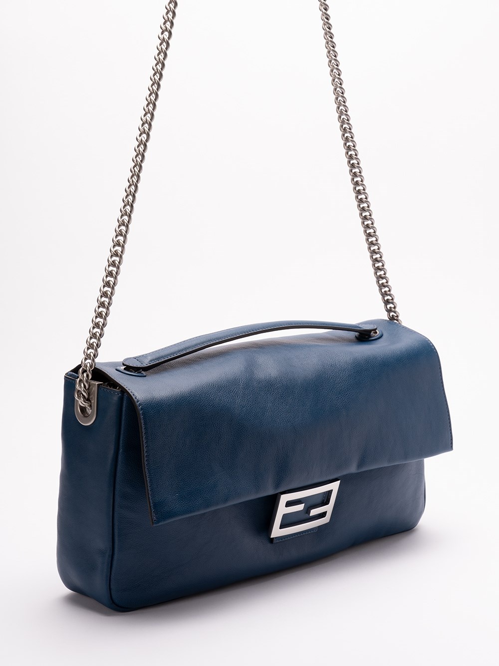 `Baguette` Chain Flap Bag - 3