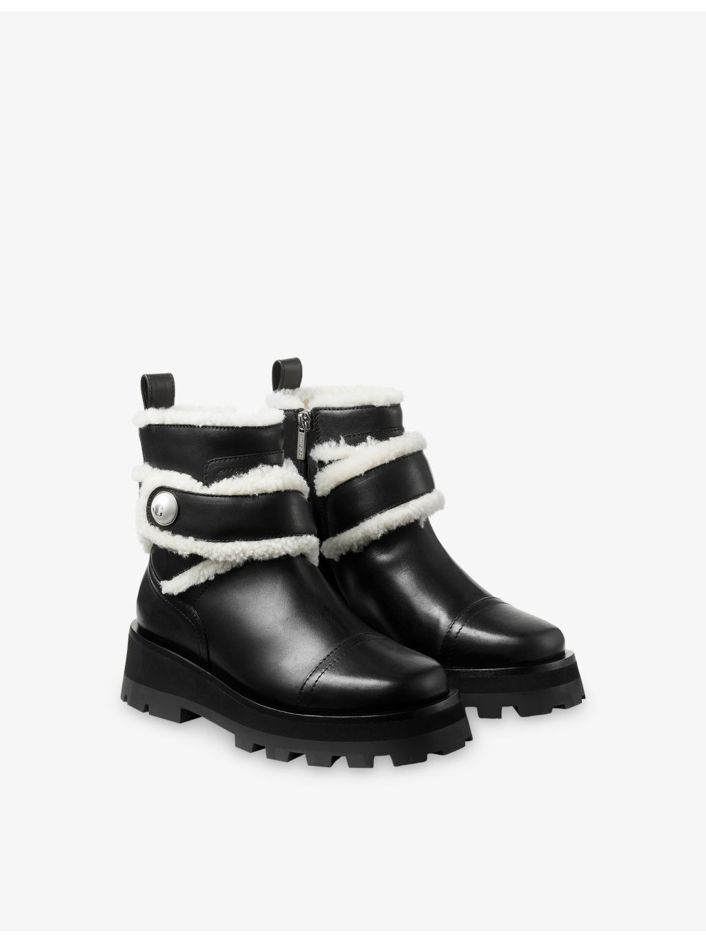 Meena Leather Ankle Boots - 2