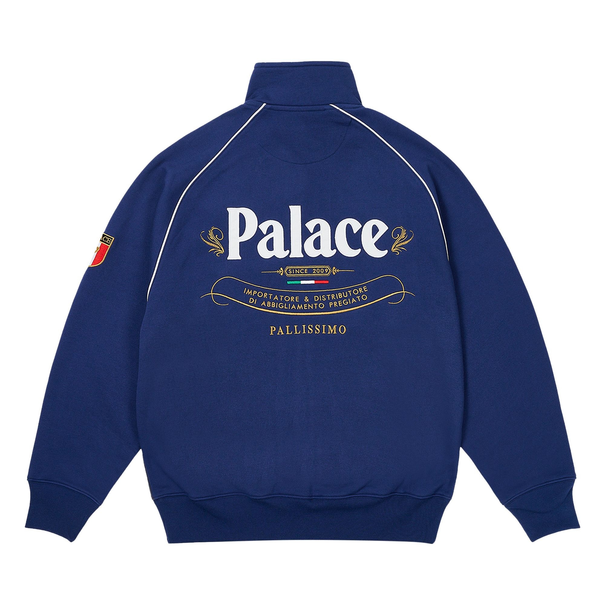 Palace Italia Zip Funnel 'Navy' - 2