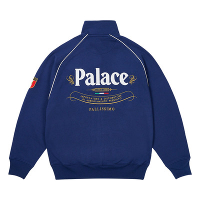 PALACE Palace Italia Zip Funnel 'Navy' outlook