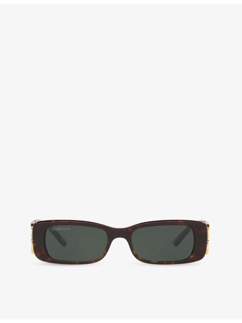 BB0096S tortoiseshell square-frame acetate sunglasses - 1