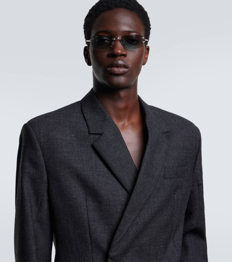 Cartier Signature C rectangular sunglasses outlook