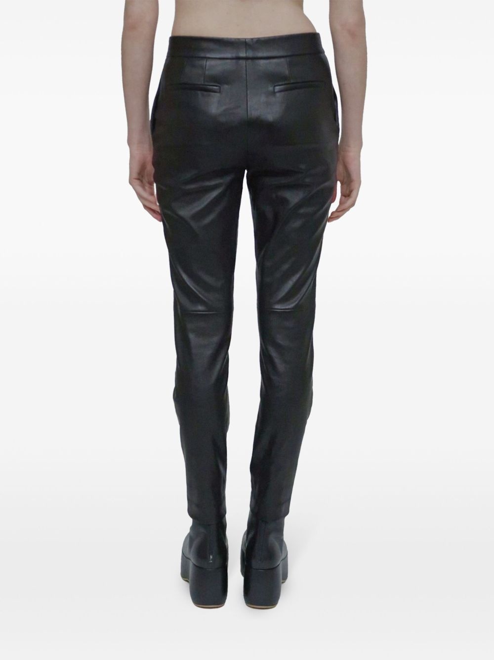 cropped skinny trousers - 5