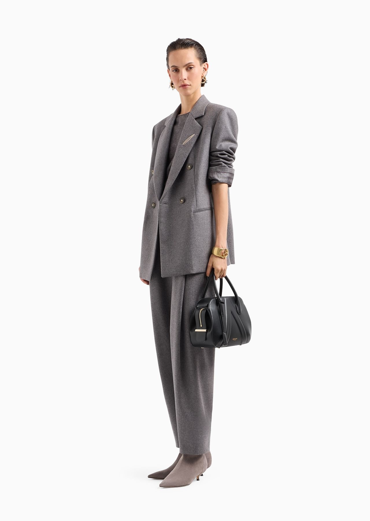 Small leather la Prima Boston bag - 7