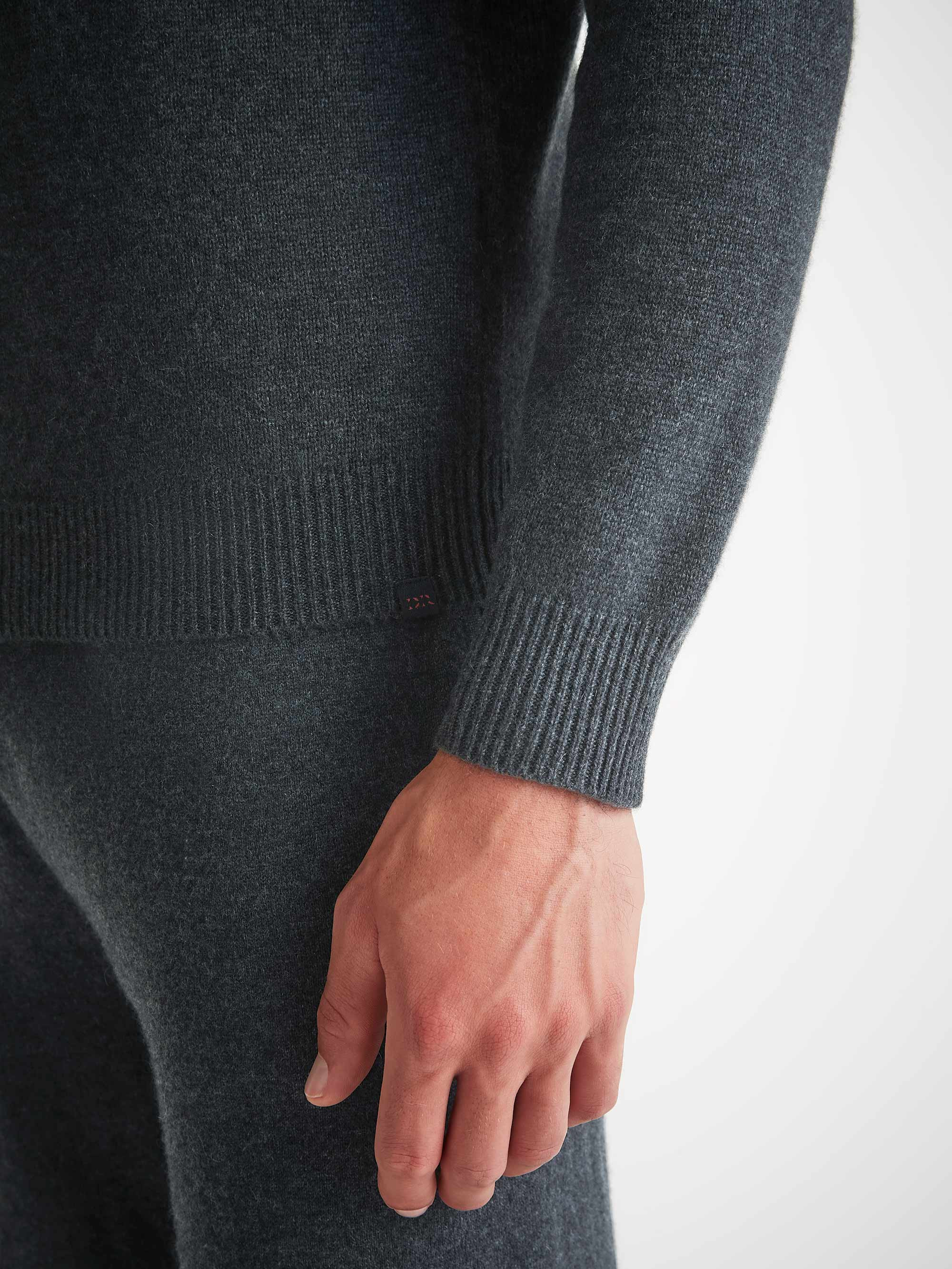 Men's Pullover Hoodie Dominic Cashmere Charcoal - 6