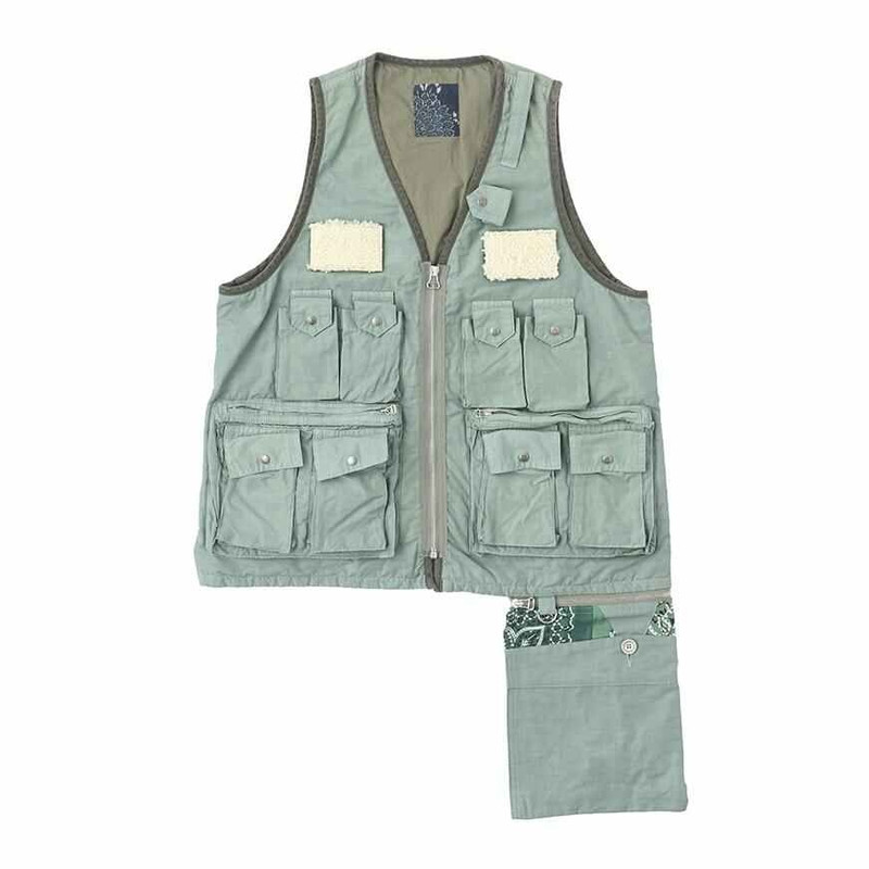 PILAR FISHERMAN VEST LT.GREEN 1