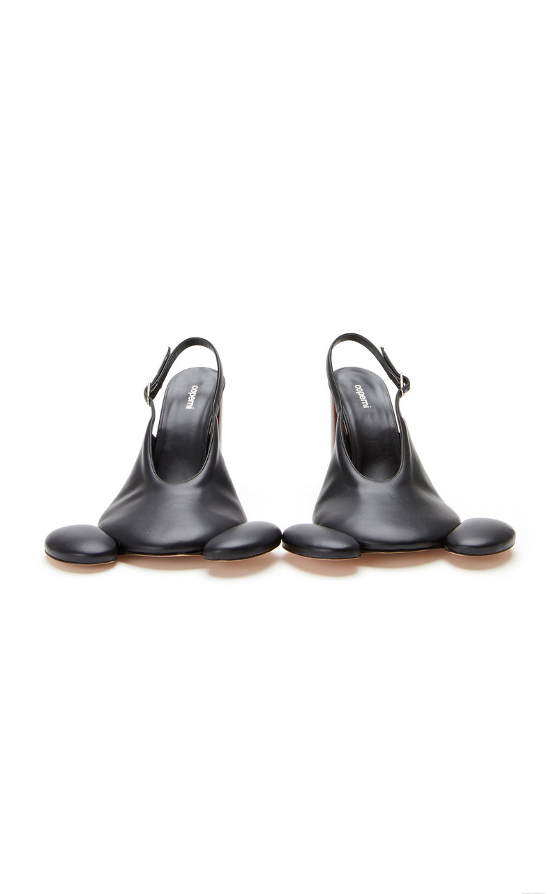 COPERNI x Disney Mickey Leather Block Pumps black outlook