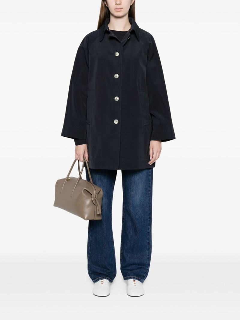 Herno buttoned coat outlook