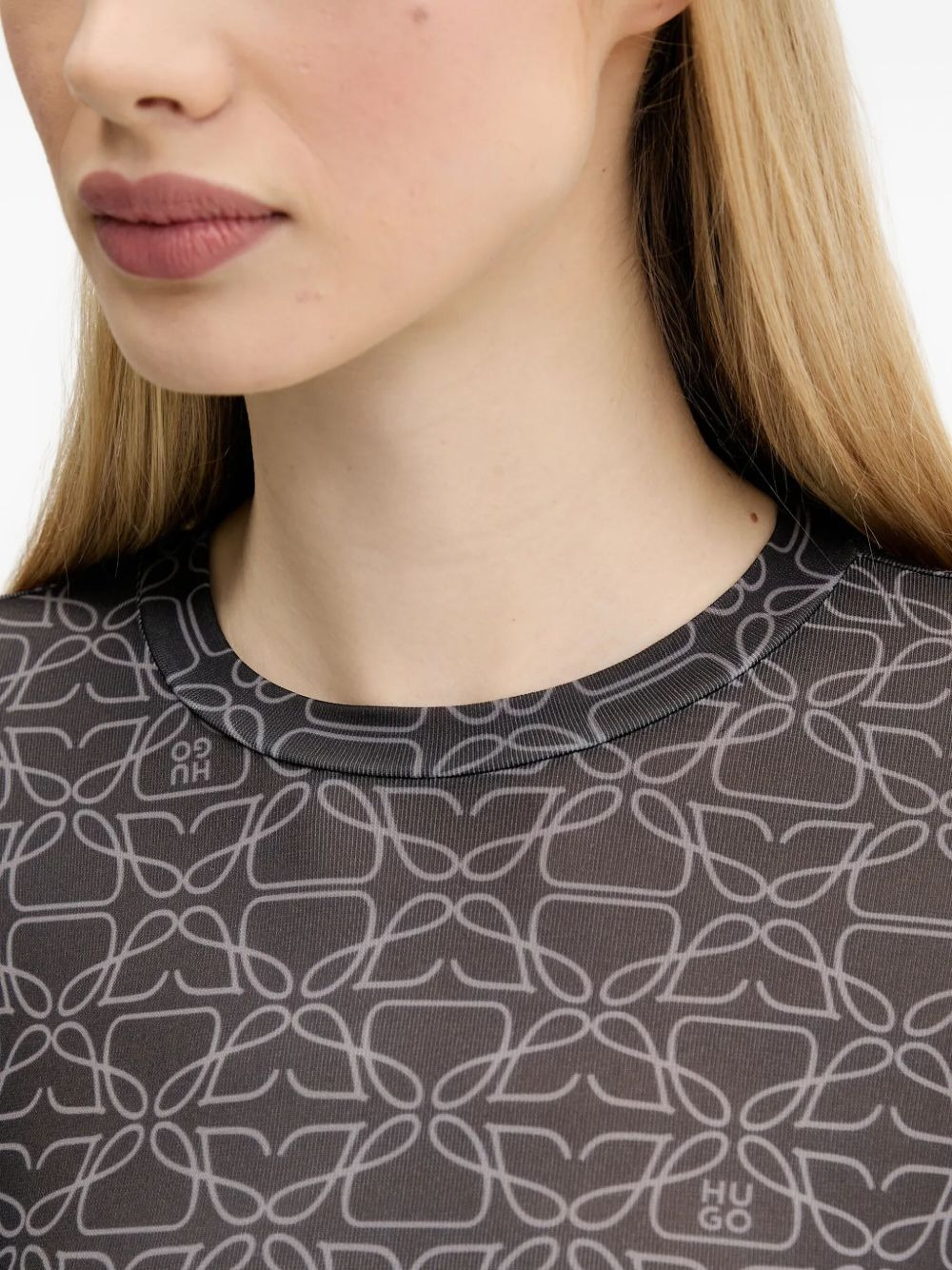 monogram-print long-sleeve T-shirt - 5