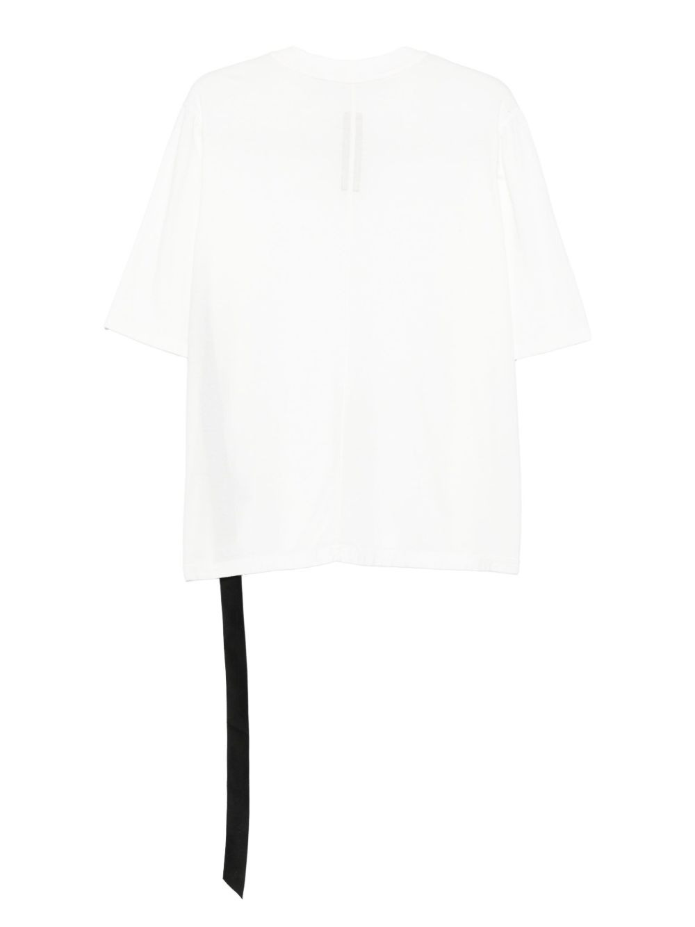Walrus asymmetrical-hem organic-cotton T-shirt - 2