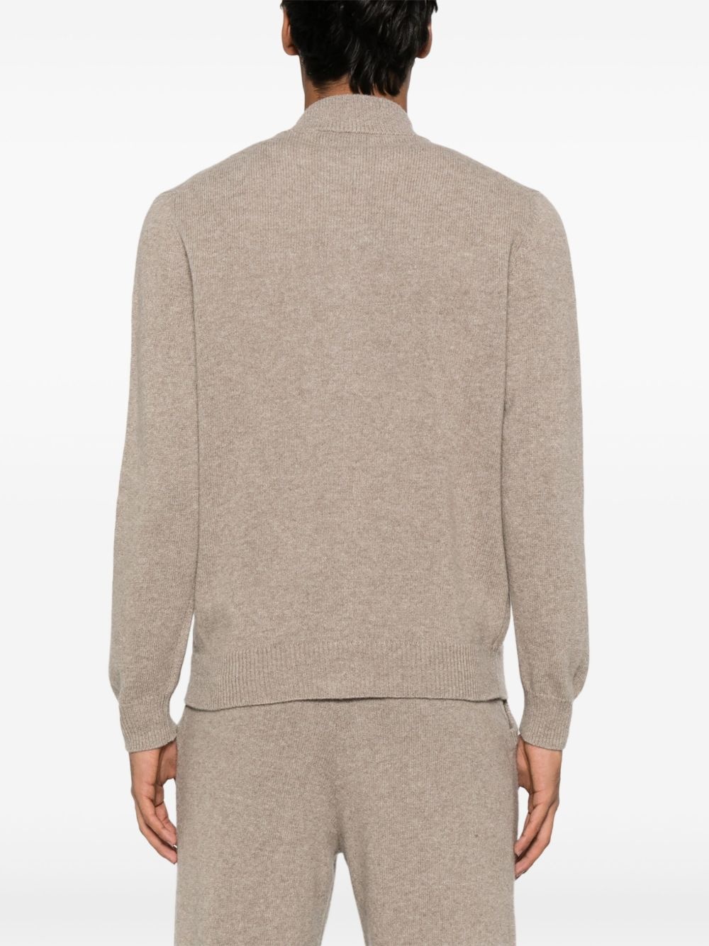 zip-up cardigan - 4