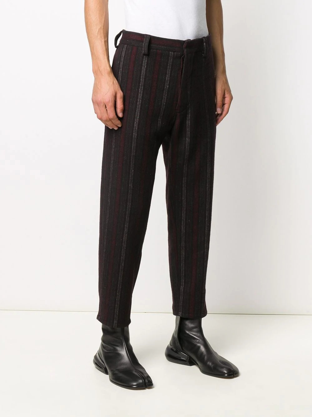 striped tailored trousers - 3