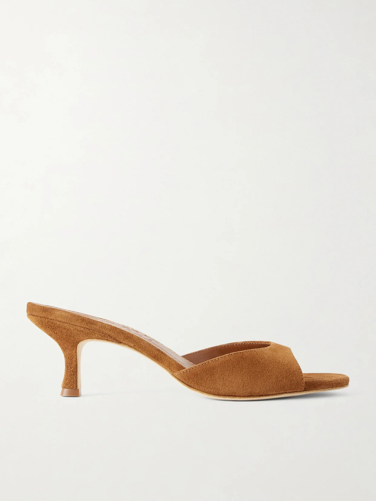 Brigitte Suede Mules - 1