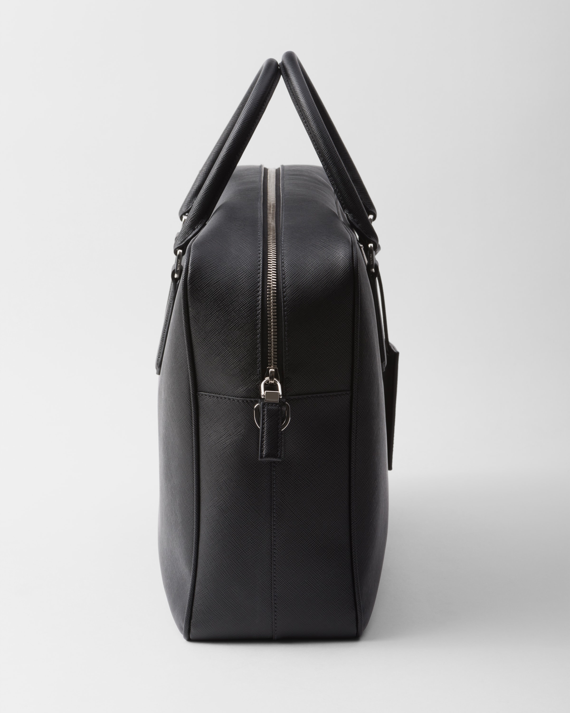 Saffiano leather briefcase - 5