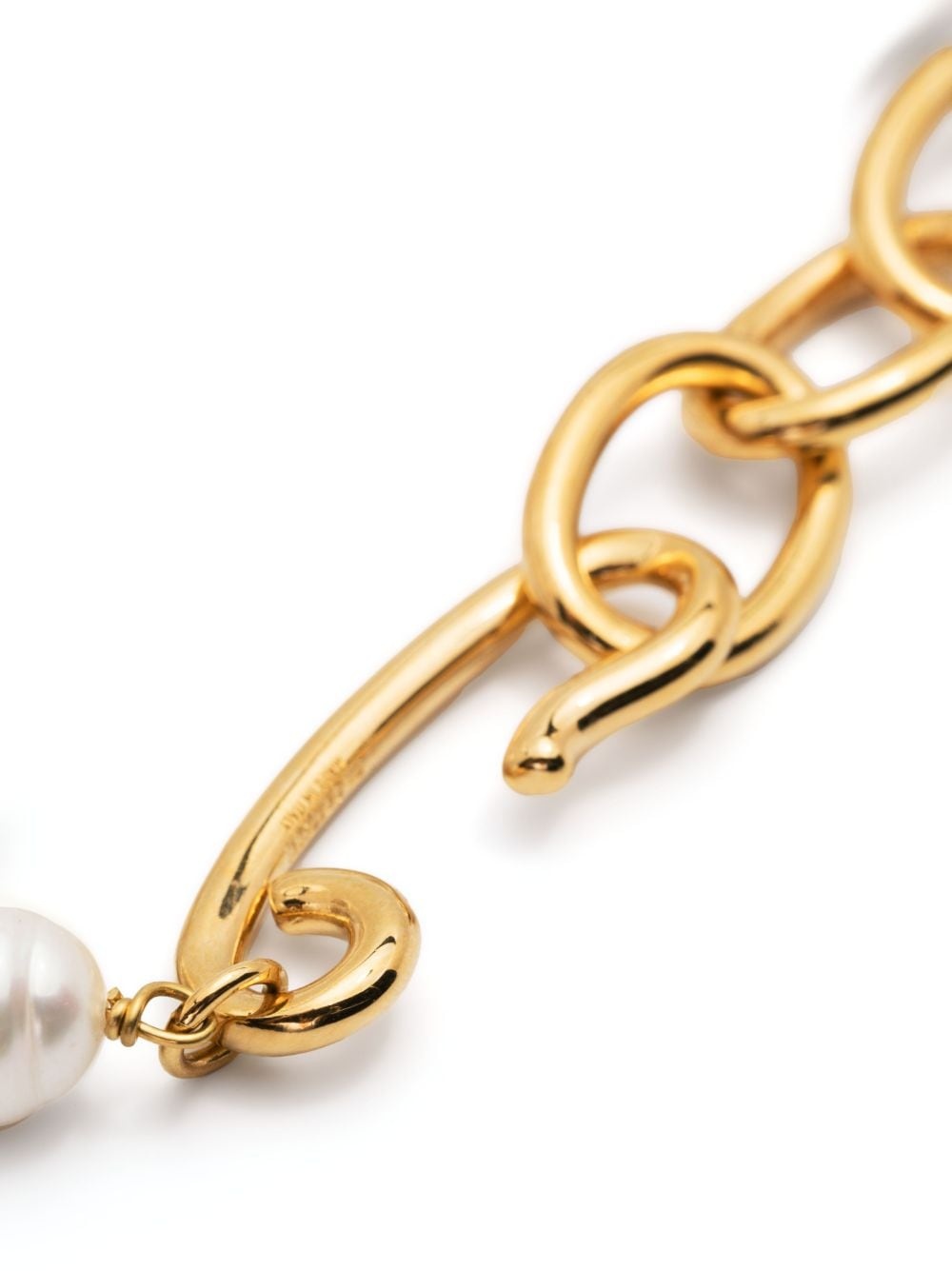 pearl-pendant chain bracelet - 3