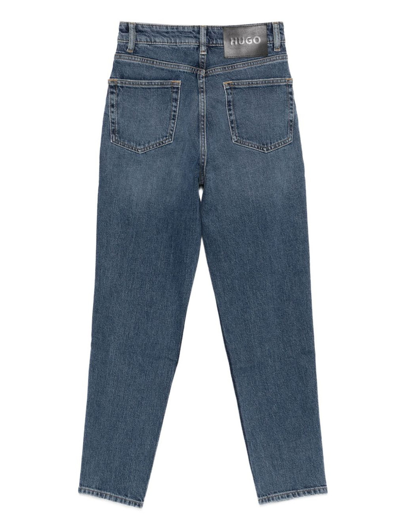 HUGO high-waisted straight jeans outlook