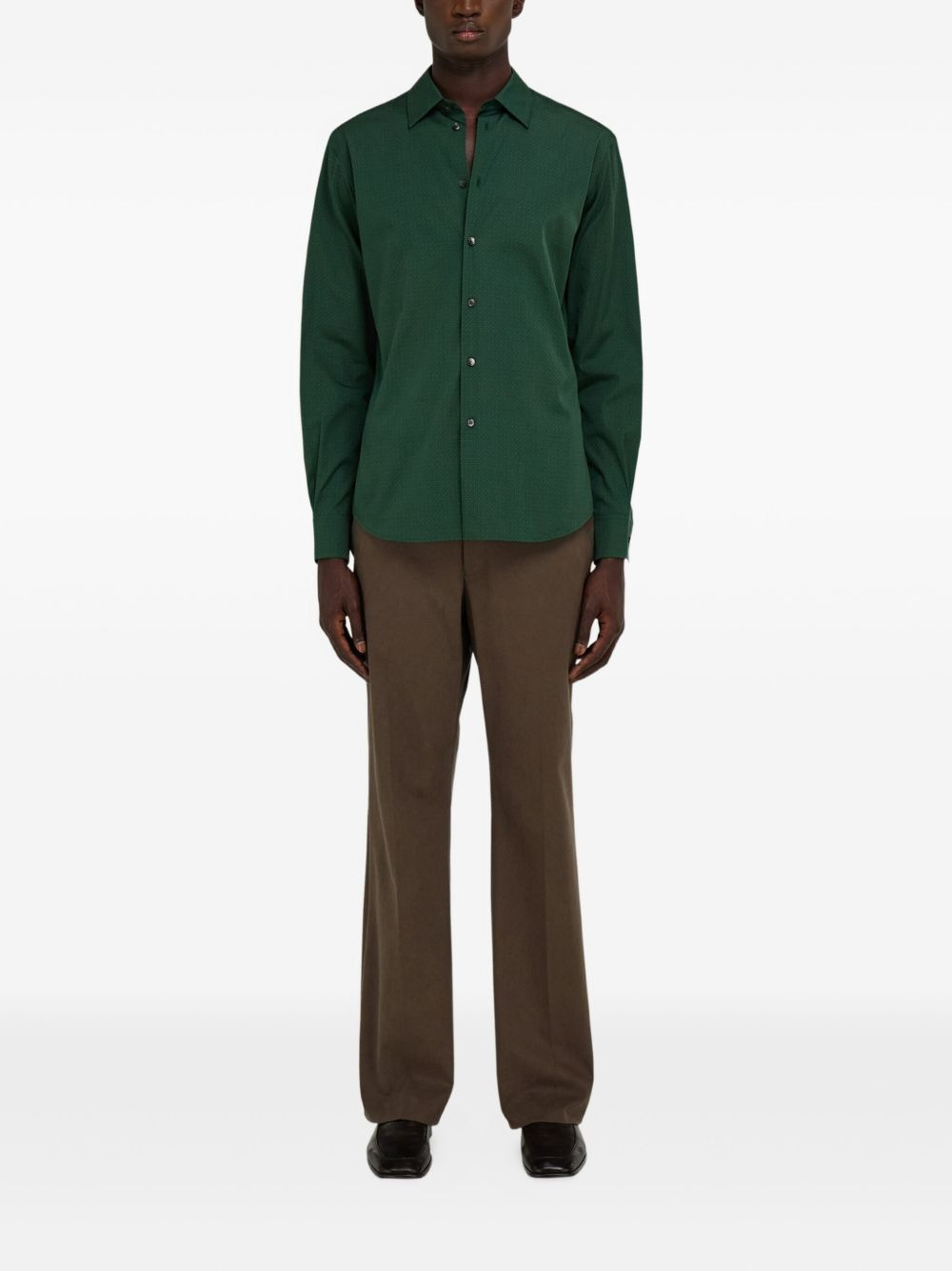 micro-patterned shirt - 2