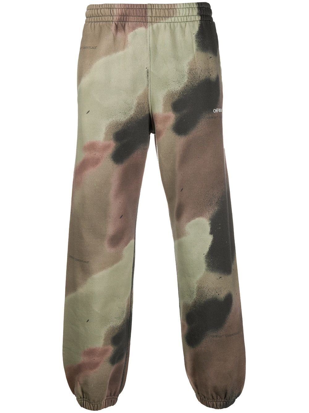 camouflage print track pants - 1