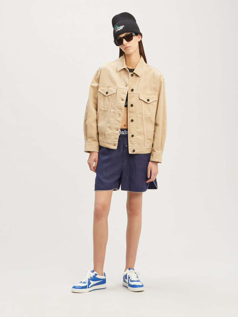 Palm Angels Linen Boxer Shorts outlook