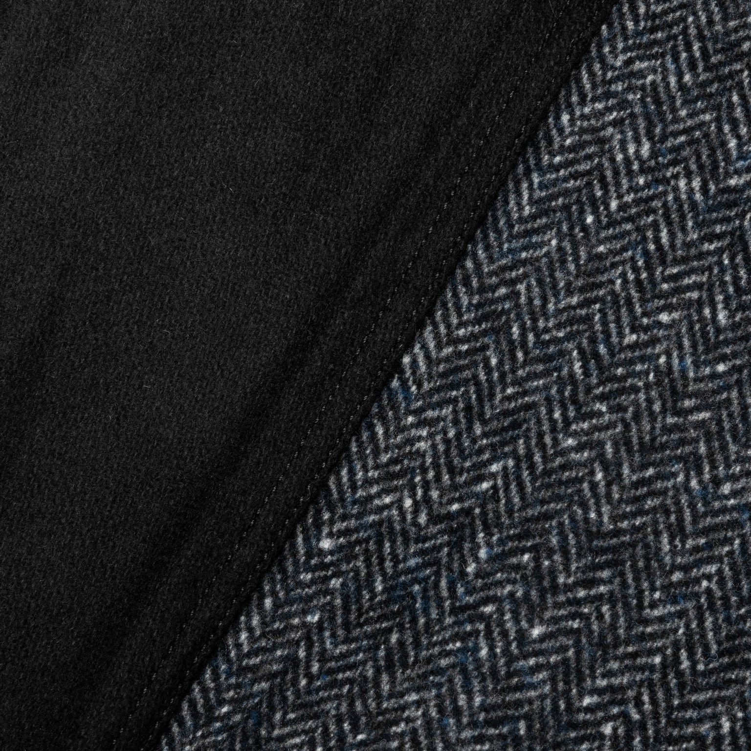 COMME DES GARCONS SHIRT WOVEN PANTS - BLACK/NAVY - 4