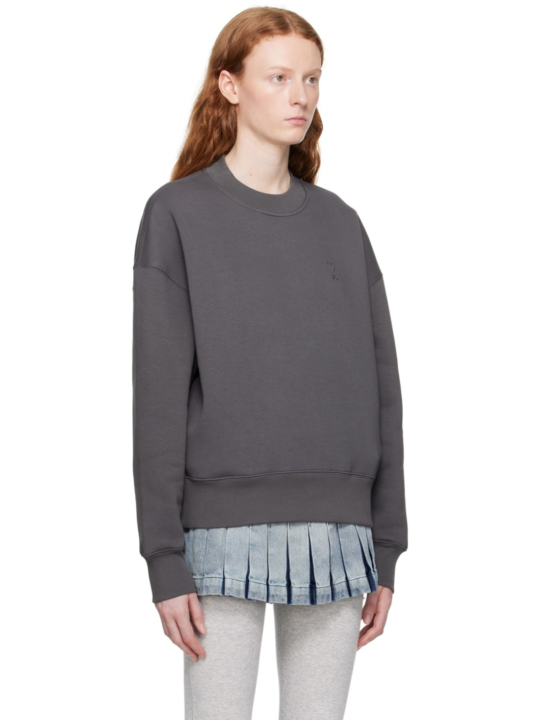 Gray Ami de Cœur Sweatshirt - 2