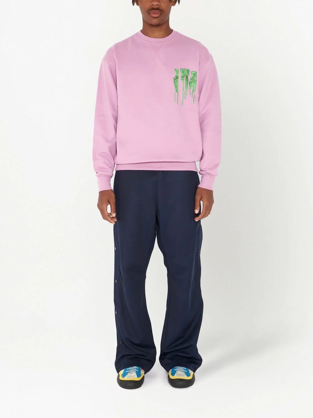 Slime logo-print sweatshirt - 4